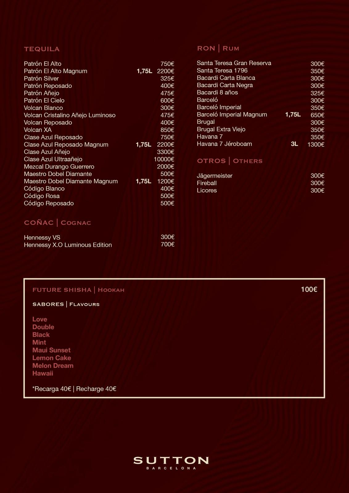 carta mesas vip sutton 3